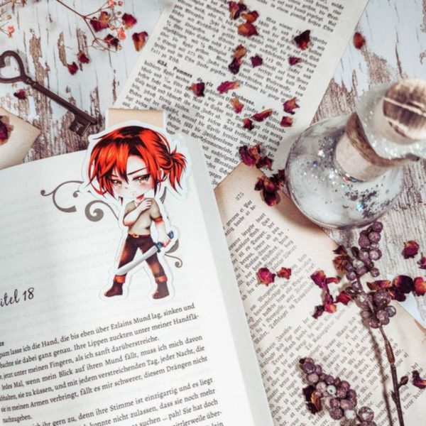Magnetlesezeichen „Drayce“ (Stoneheart von Asuka Lionera)