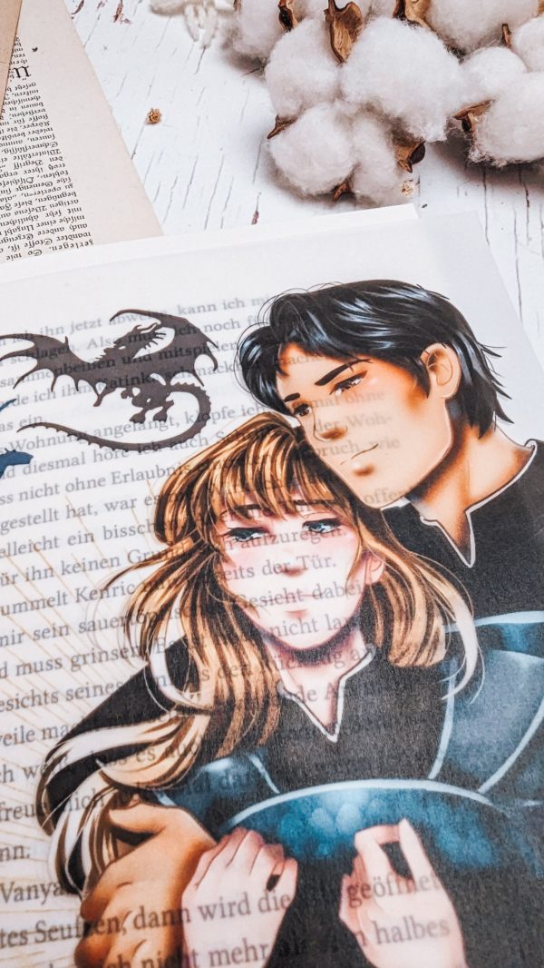 Page Overlay Fourth Wing | Violet & Xaden