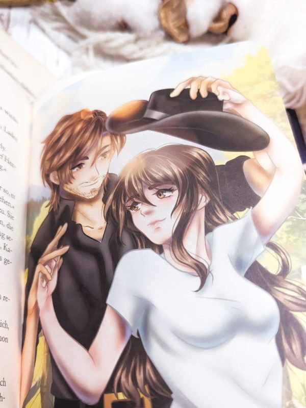 Page Overlay Flawless | Summer & Rhett | Bookish Merch | Reader Gift | Halb transparente Buchseite