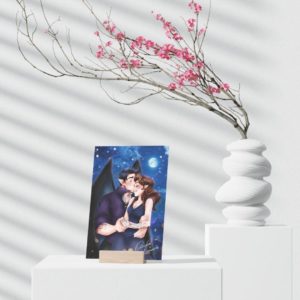Print „To the Stars who listen“ | ACOTAR | Rhysand & Feyre | Reader Gift | Book Lover Gift | Book Illustration | Book Art | Book Merch Art Prints Asuka Lionera 2
