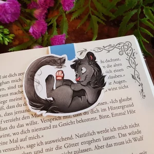 Magnetlesezeichen „Chibi Panther Shadow“
