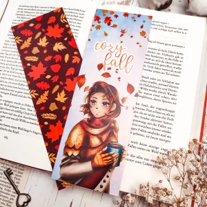Lesezeichen Cozy Fall |  Herbst Autumn