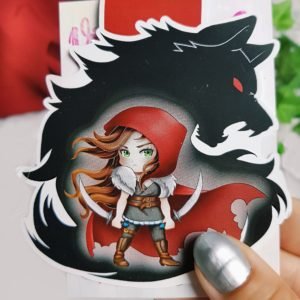 Magnetlesezeichen Scarlet & Feral (Feral Moon von Asuka Lionera)