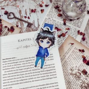 Magnetlesezeichen Wulf (Son of Darkness von Asuka Lionera) | bookish merch | wolf man | book merch | Book Lover Gift