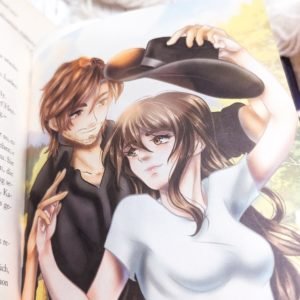 Page Overlay Flawless | Summer & Rhett | Bookish Merch | Reader Gift | Halb transparente Buchseite