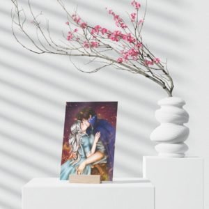 Bookish Print „Fire Love“ | Asuka Lionera | Frozen Crowns Art Prints book art 2 Il fullxfull.6614266950 5jwi.jpg